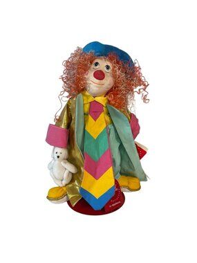 Ron Lee Original Doll Collection Colorful Clown Puppy Love By Applause 2521